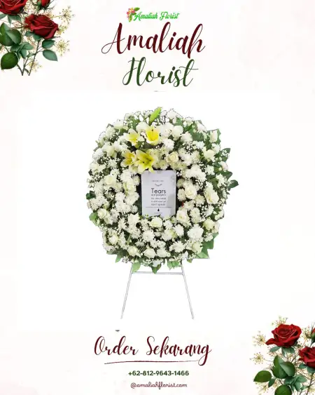 Krans Bunga Duka Curup Utara